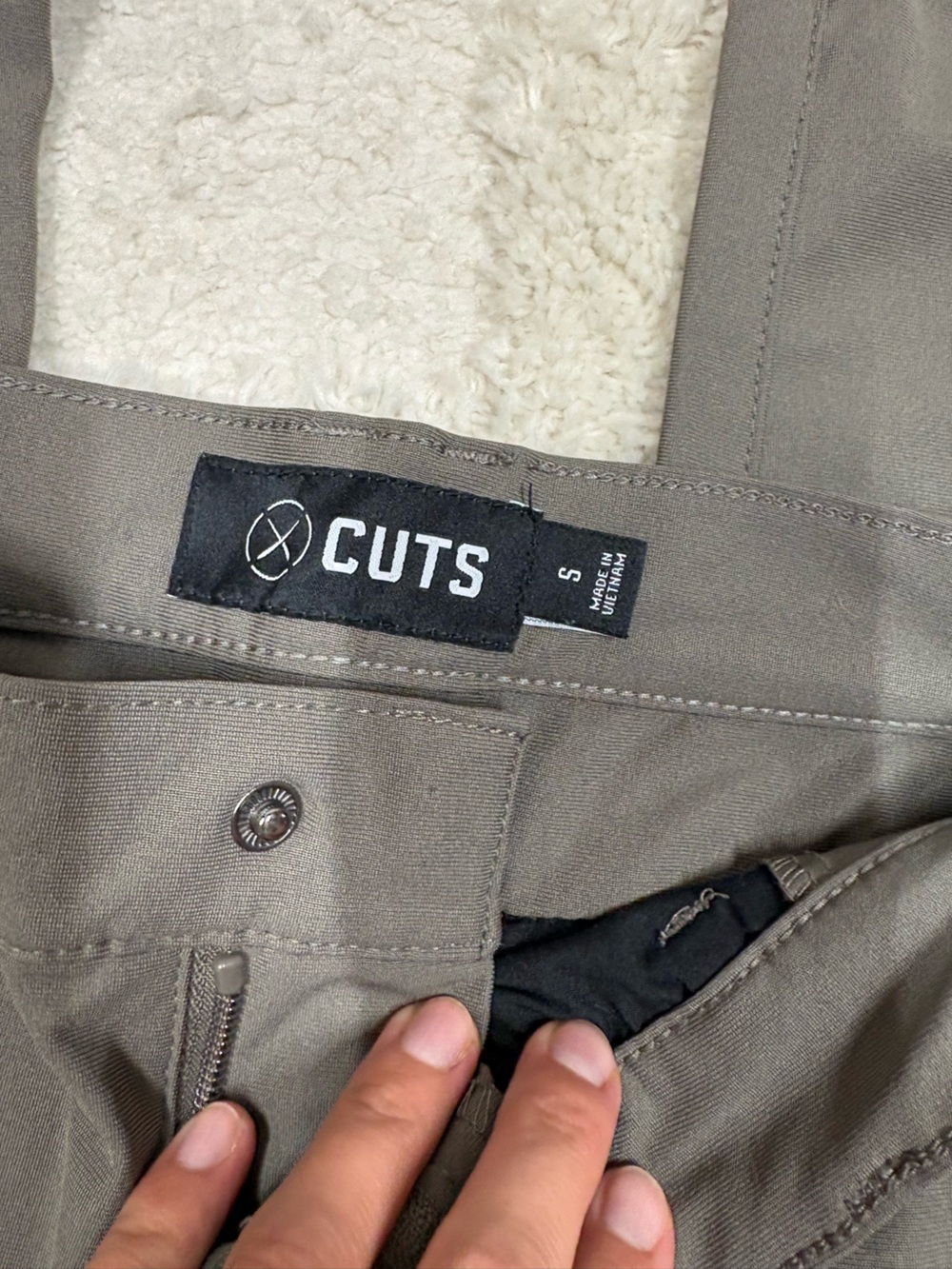 Cuts AO Slim Fit Performance Joggers - Dark Pine - Picture 7 of 8